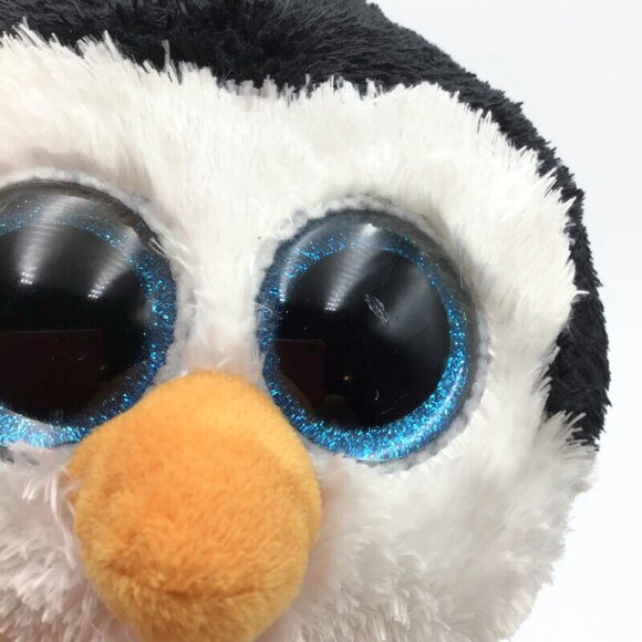 Ty Beanie Boos Arctic Animals Ice Cube Tusk Pongo Waddles Penguin Seal Walrus - Picture 7 of 15